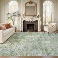 Soalmost 7x10 Area Rug for Living Room Washable Abstract Vintage Soft Thin by Soalmost