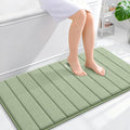 OLANLY Memory Foam Bath Mat 44x24, Super Soft Absorbent Bathroom Rugs, Quick Dry by OLANLY