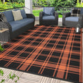 GENIMO Waterproof Outdoor Rug for Patio Clearance, Lightweight RV Camping Mat by GENIMO