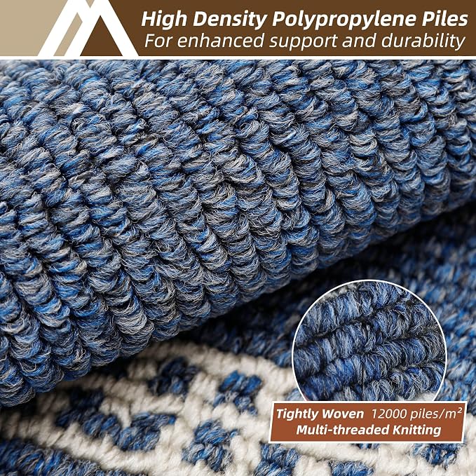 COSY HOMEER Kitchen Rugs Non-Slip 20x30/20x48 Inch Thick Polypropylene Standing - Image 2