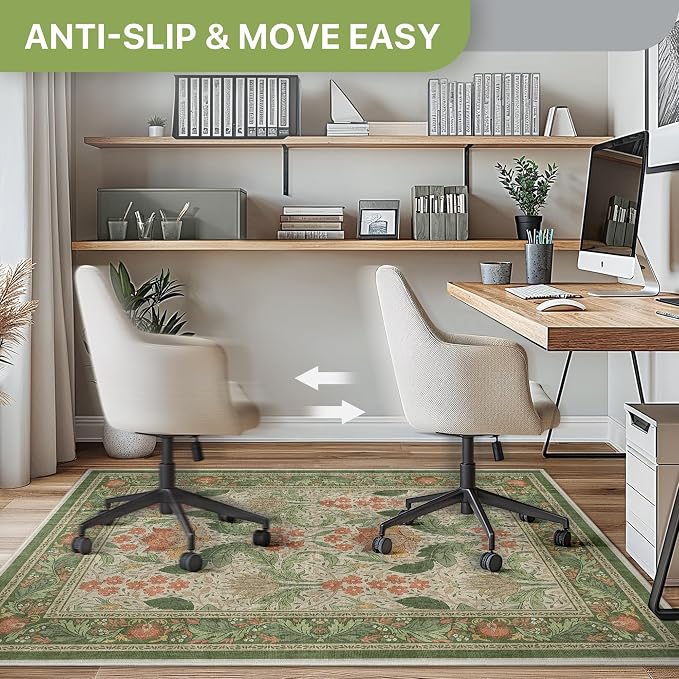36"x60" Office Chair Mat for Hardwood Tile Floor, Under Desk Carpet Protector - Image 5