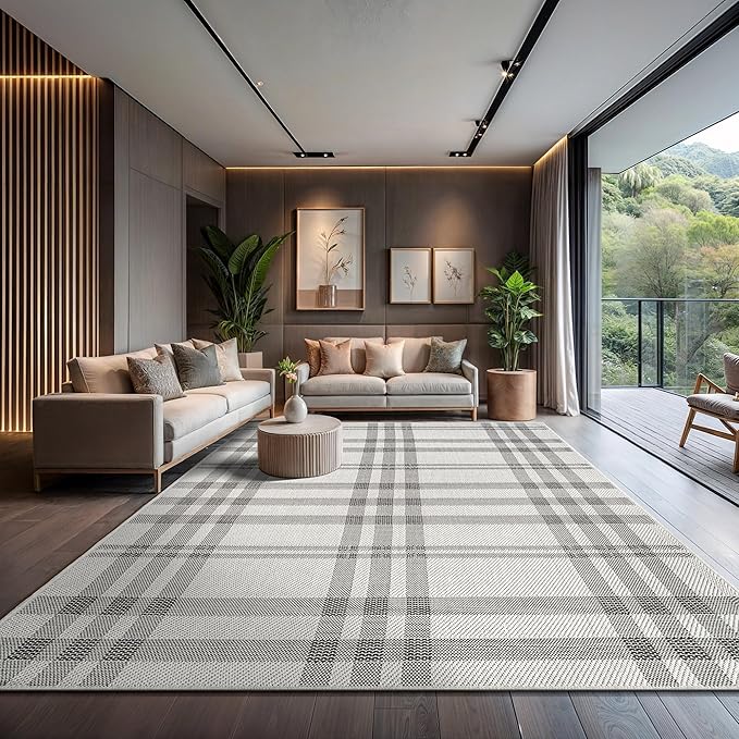 CAMILSON Easy Jute Rug 10x14, Indoor Outdoor Off-White Color Fiber Area Rugs by CAMILSONIndoorOutdoorAreaRugs