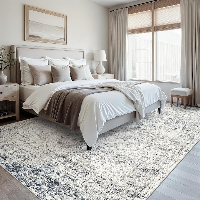 Soalmost Washable Area Rug 8x10, Large Soft Rugs - Image 4