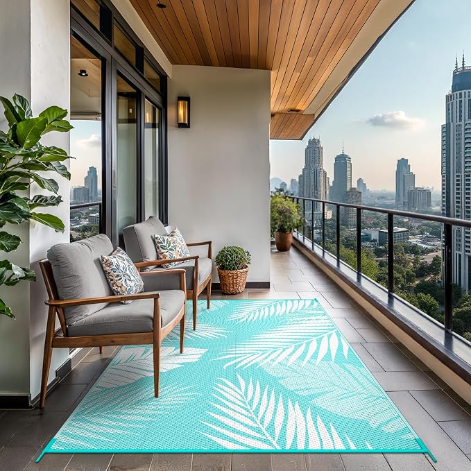 GENIMO Outdoor Rug 5' x 8' Waterproof - Image 4