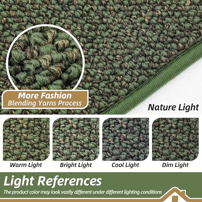 BEQHAUSE Dirt Trapper Door Mat 36" x 60", Non-Slip Washable Doormats Entrance - Image 5