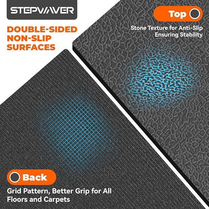 Stepwaver Walking Pad Mat for Carpet, Treamill Mat for Hardwood Floors - Image 7