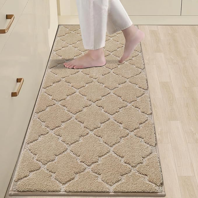 COSY HOMEER Kitchen Rugs 24"x60" Non-Slip Washable Kitchen Mats by COSYHOMEER