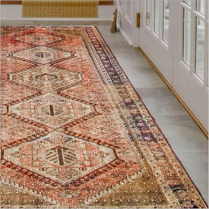 Clear Carpet Runner, USA Made, 46 Inch Round, 2mm Thick Cleated Vinyl, Carpet - Image 2