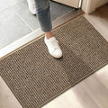 BEQHAUSE Dirt Trapper Door Mat 17" x 30", Non-Slip Doormats Washable Entryway by BEQHAUSE
