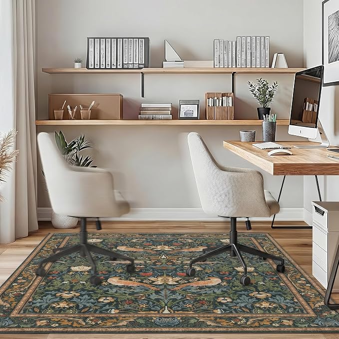 36"x48" Office Chair Mat for Hardwood Tile Floor, Under Desk Carpet Protector - Image 4