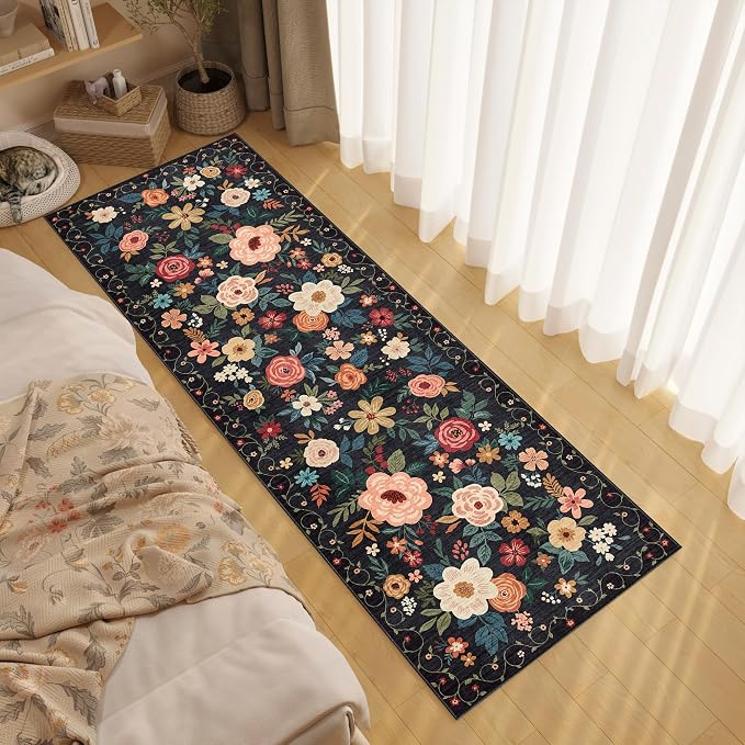DUKINO 2x6 Runner Rug for Hallway, Washable Kitchen Runner Rug - Image 3
