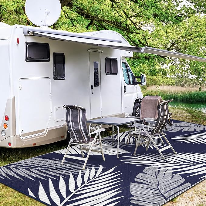 GENIMO Outdoor Rug 9' x 18' Waterproof - Image 5