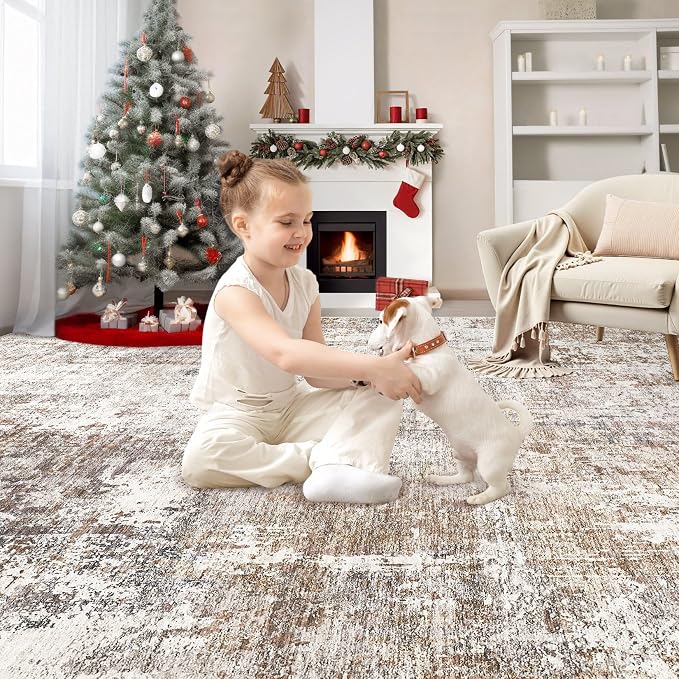 UERMEI 8x10 Washable Area Rug - Image 5