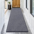 OLANLY Front Door Mat Indoor Outdoor Entrance, Waterproof Heavy Duty Doormat by OLANLY