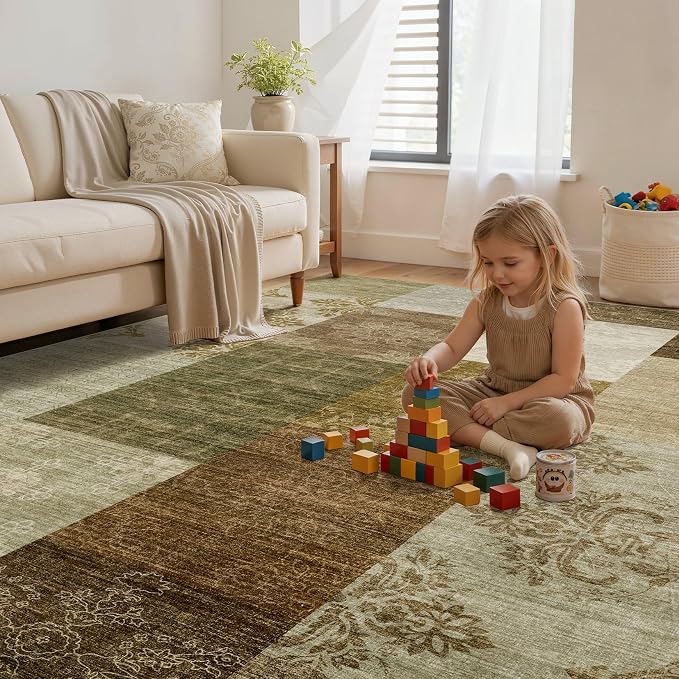 UERMEI 8x10 Area Rug for Living Room - Image 6
