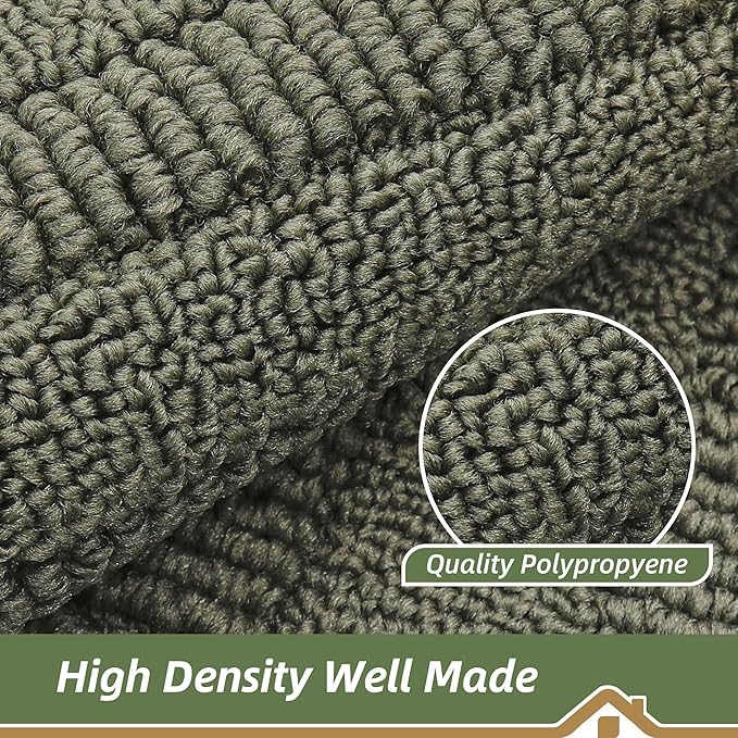 BEQHAUSE 24x40 Inch Kitchen Rug Mat Durable Kitchen Rugs Non-Slip Washable - Image 5