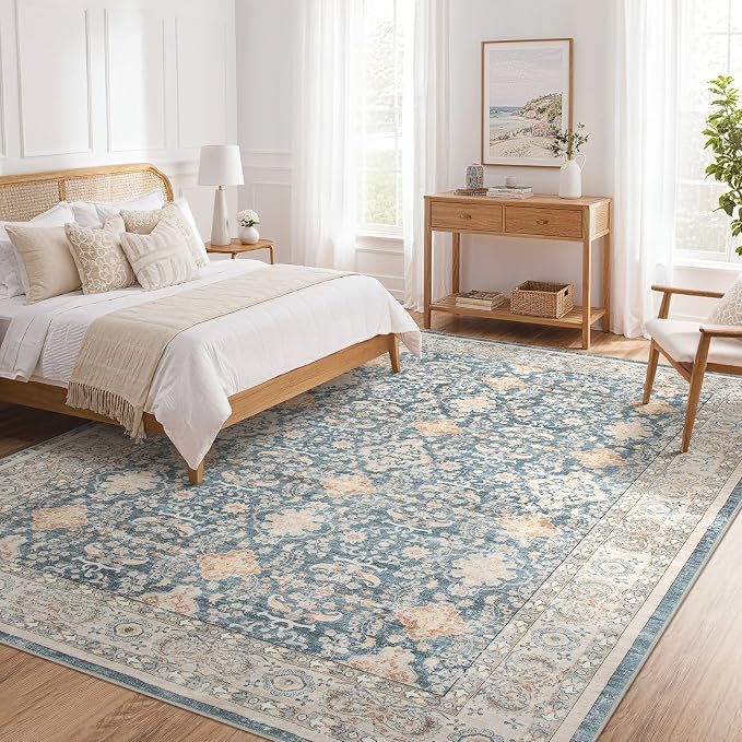 Vintage Living Room Area Rug 8x10 - Image 8