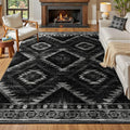 BESTSWEETIE Area Rug 5x8 Rug Machine Washable Non-Slip Low Pile Print Pattern by BESTSWEETIE