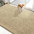 OLANLY Dog Door Mat for Muddy Paws 48x30, Absorbs Moisture and Dirt, Absorbent by OLANLY