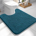 OLANLY Toilet Rugs U-Shaped 24x24, Extra Soft Absorbent Chenille Contour by OLANLY
