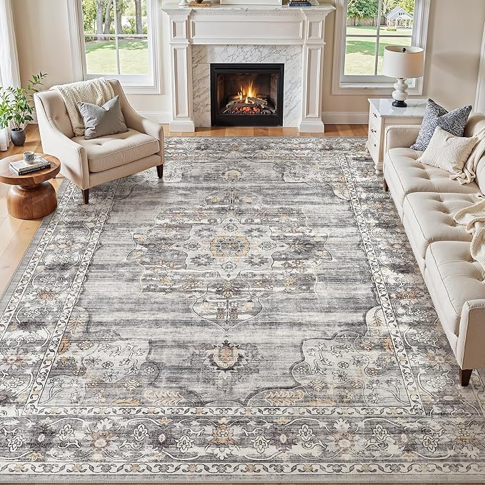 Washable 10x12 Area Rug for Living Room - Image 5