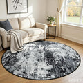 RELEANY Washable Area Rugs 6ft Non-Slip Modern Abstract Soft by RELEANY