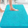 OLANLY Bathroom Rugs 32x20, Extra Soft Absorbent Chenille Bath Rugs, Rubber by OLANLY