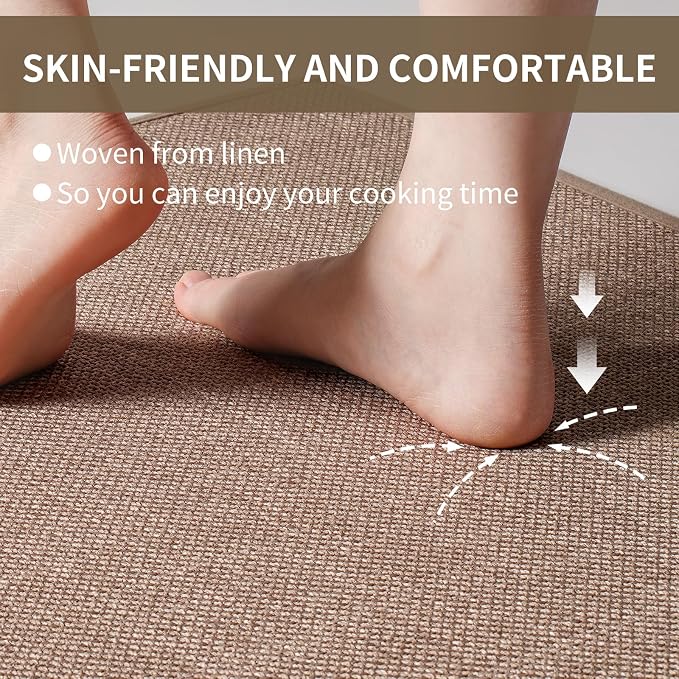 YDKGL Kitchen Rugs and Mats Non Slip Washable, Absorbent Runner Rugs - Image 6