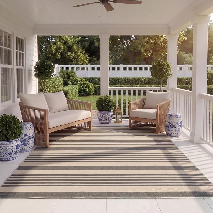 SAFAVIEH Washable Rug Outdoor Courtyard Collection by Unknown