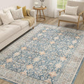 Vintage Living Room Area Rug 5x7 by COTILED