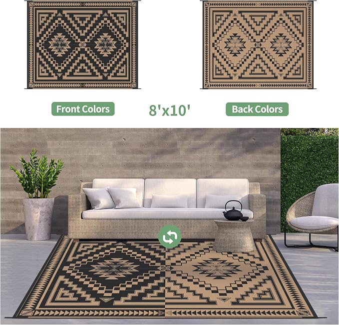 GENIMO Outdoor Rug for Patio Clearance - Image 4