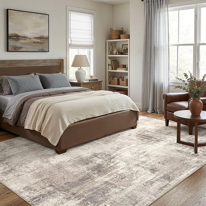 DMOYEST 10x12 Area Rug for Living Room, Washable & Non Slip Large Indoor Carpet - Image 2