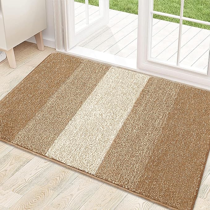 Kitinjoy Indoor Outdoor Door Mat, 32x20 Non-Slip Absorbent Dirt Trapper by Kitinjoy