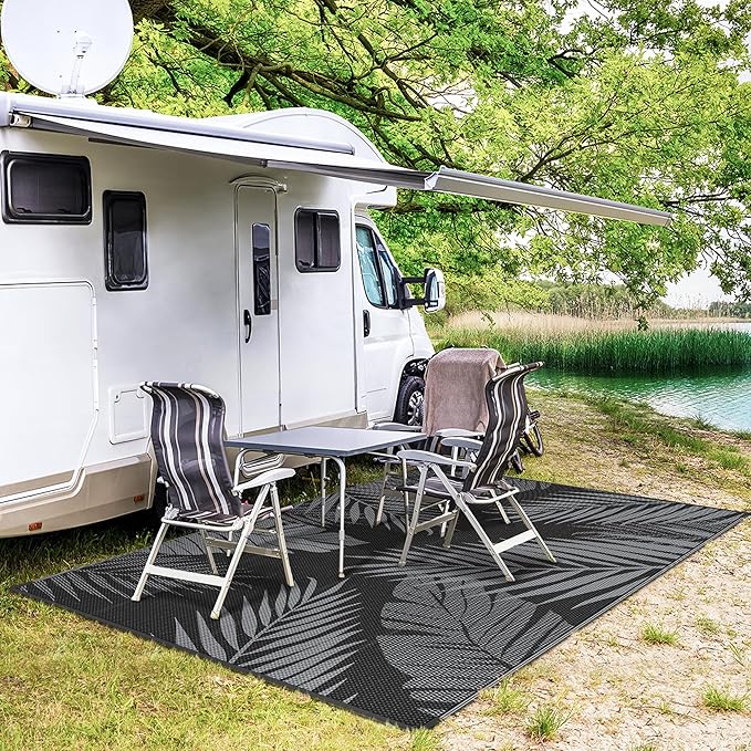 GENIMO Outdoor Rug 9' x 12' Waterproof - Image 5