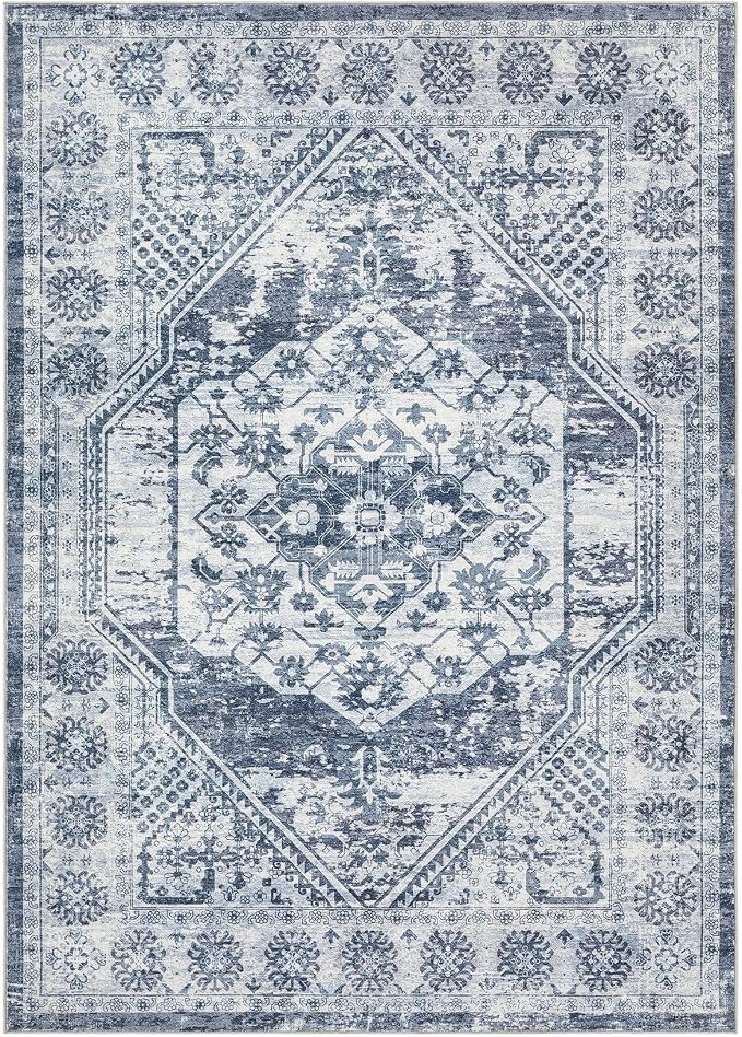 Vintage Living Room Area Rug 6x9 - Image 8