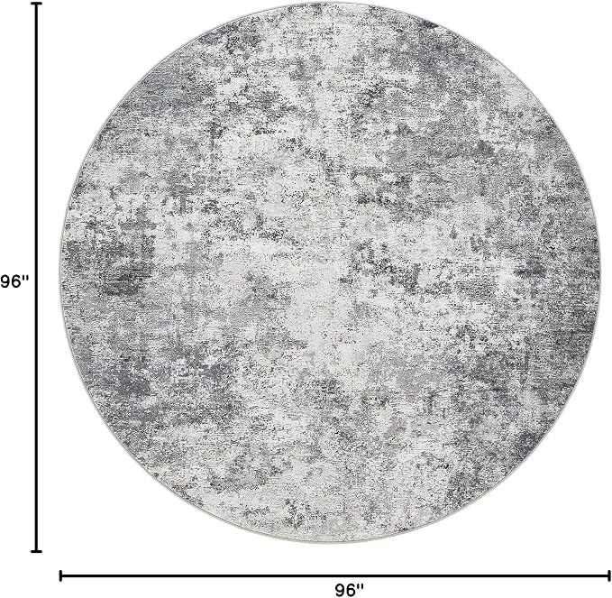 UERMEI 8ft Round Area Rug Living Room Rugs - Image 2