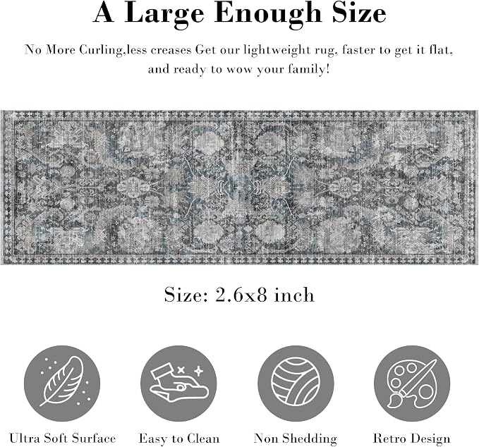RUGSURE Washable Area Rugs - Image 2