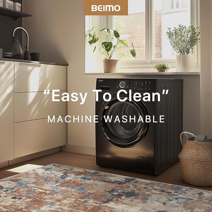 BEIMO Area Rugs 5x7 for Living Room Bedroom, Modern Abstract Machine Washable - Image 6