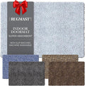 Premium Microfiber Indoor Door Mat – 36"x60" Washable Entry Mat, Waterproof by RugMast