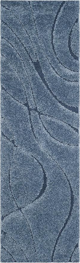 SAFAVIEH Florida Shag Collection Runner Rug - Image 3