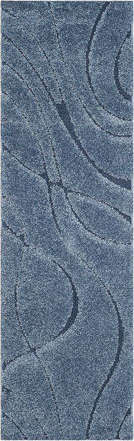 SAFAVIEH Florida Shag Collection Runner Rug - Image 3