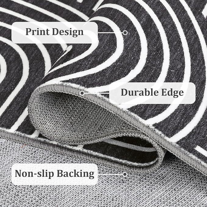 ROYHOME Washable Rug 10x13 Area Rugs - Image 8