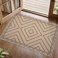 Tangsoo Easy Jute Rug 2x3 Outdoor Rug, Washable Non-Slip Rug by Tangsoo