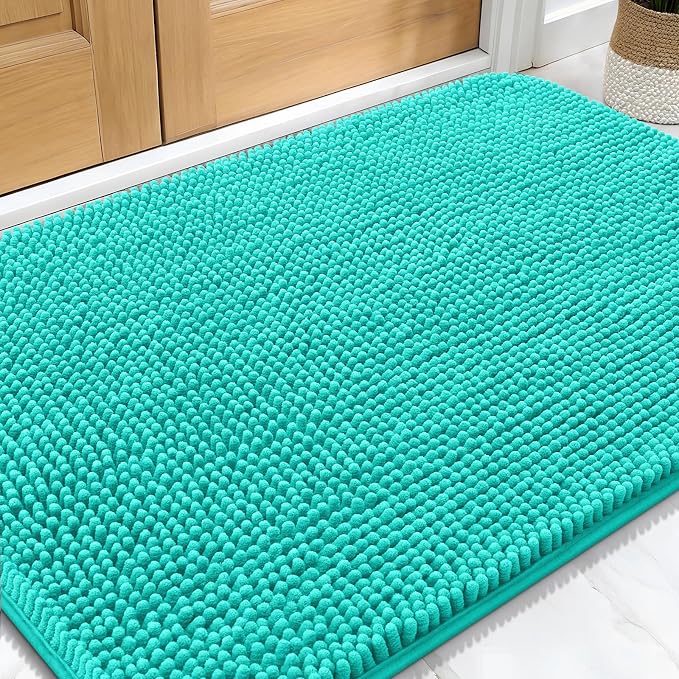 OLANLY Dog Door Mat for Muddy Paws 30x20, Absorbs Moisture and Dirt, Absorbent by OLANLY