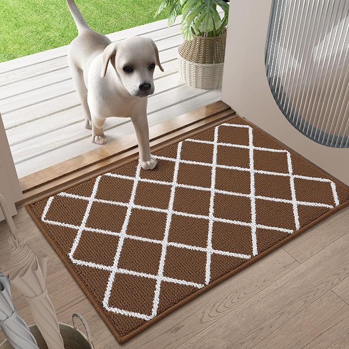 Finchitty Indoor Door Mat, Dirt Resistant and Absorbent, Low-Profile, Washable - Image 6