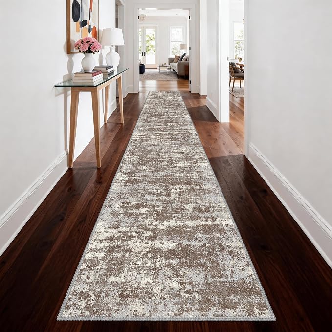 Washable Carpet Runners for Hallway 18ft-Non Slip Floor Runners for Dogs - Image 9