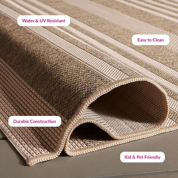 SAFAVIEH Washable Rug Outdoor Courtyard Collection - Image 2