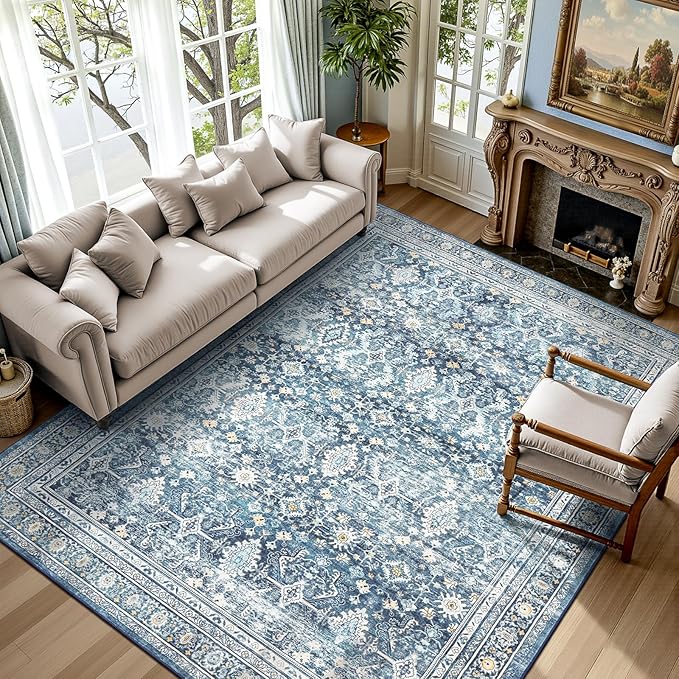 Lofus 5x7 Area Rug for Living Room, Soft Boho Carpets for Bedroom Dining Room by Lofus