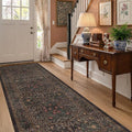Boho Washable 3x10 Extra Long Runner Rug by HazoHaus