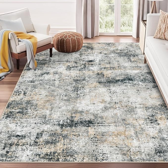 10x14 Area Rugs Living Room Rugs: Large Washable Rug - Image 2